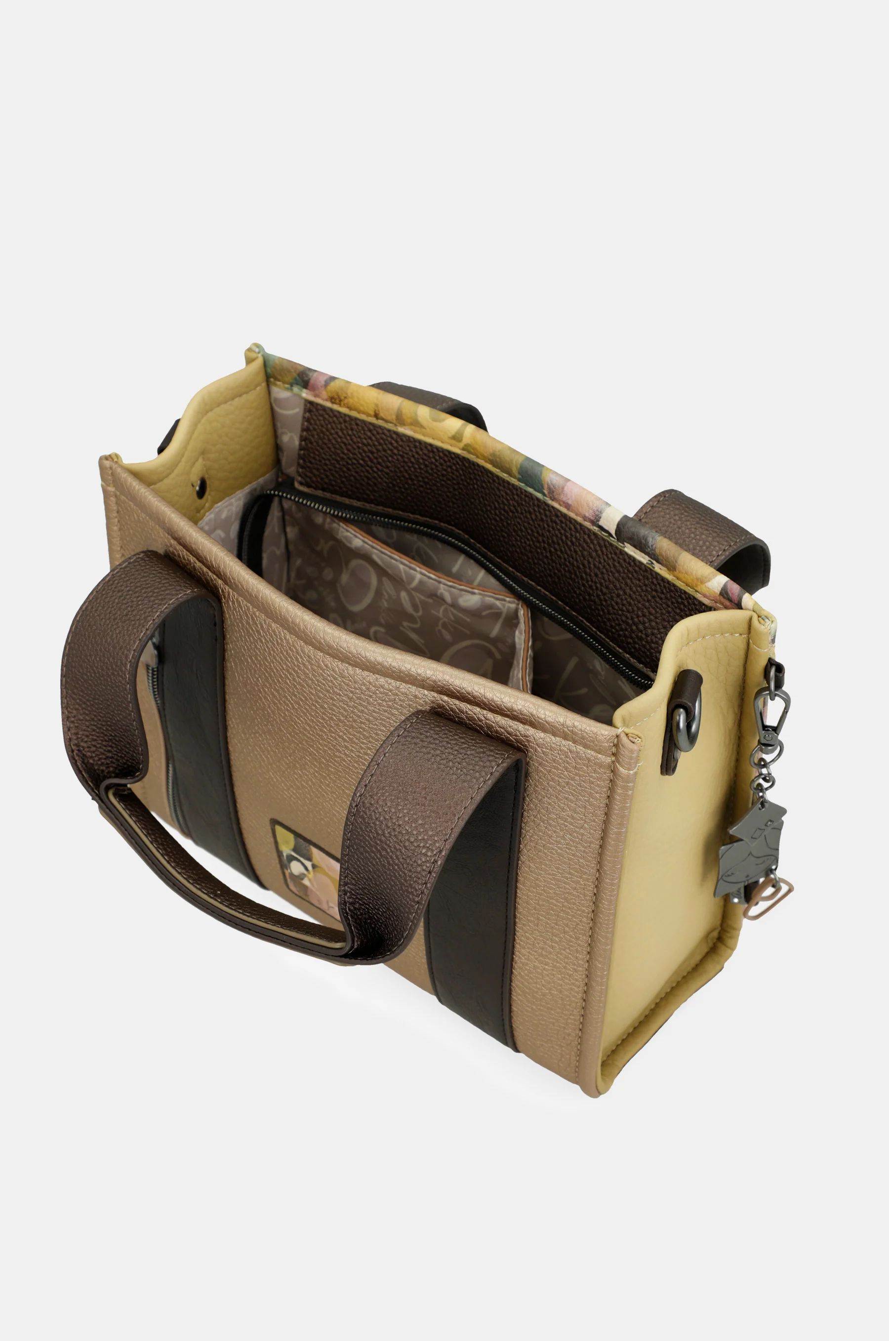 Bolso con dos asas y bandolera Bloom - Image 8