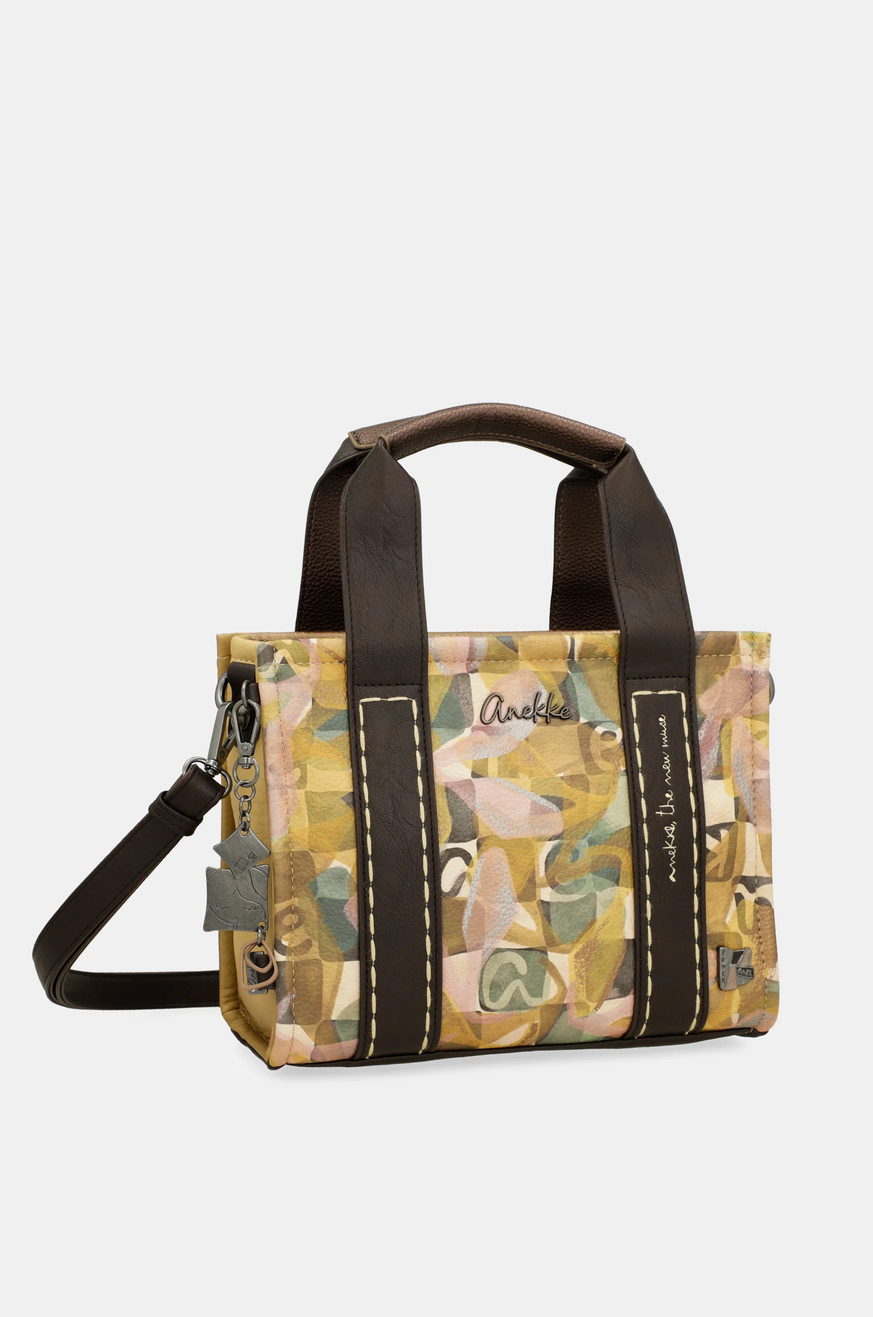 Bolso con dos asas y bandolera Bloom - Image 9