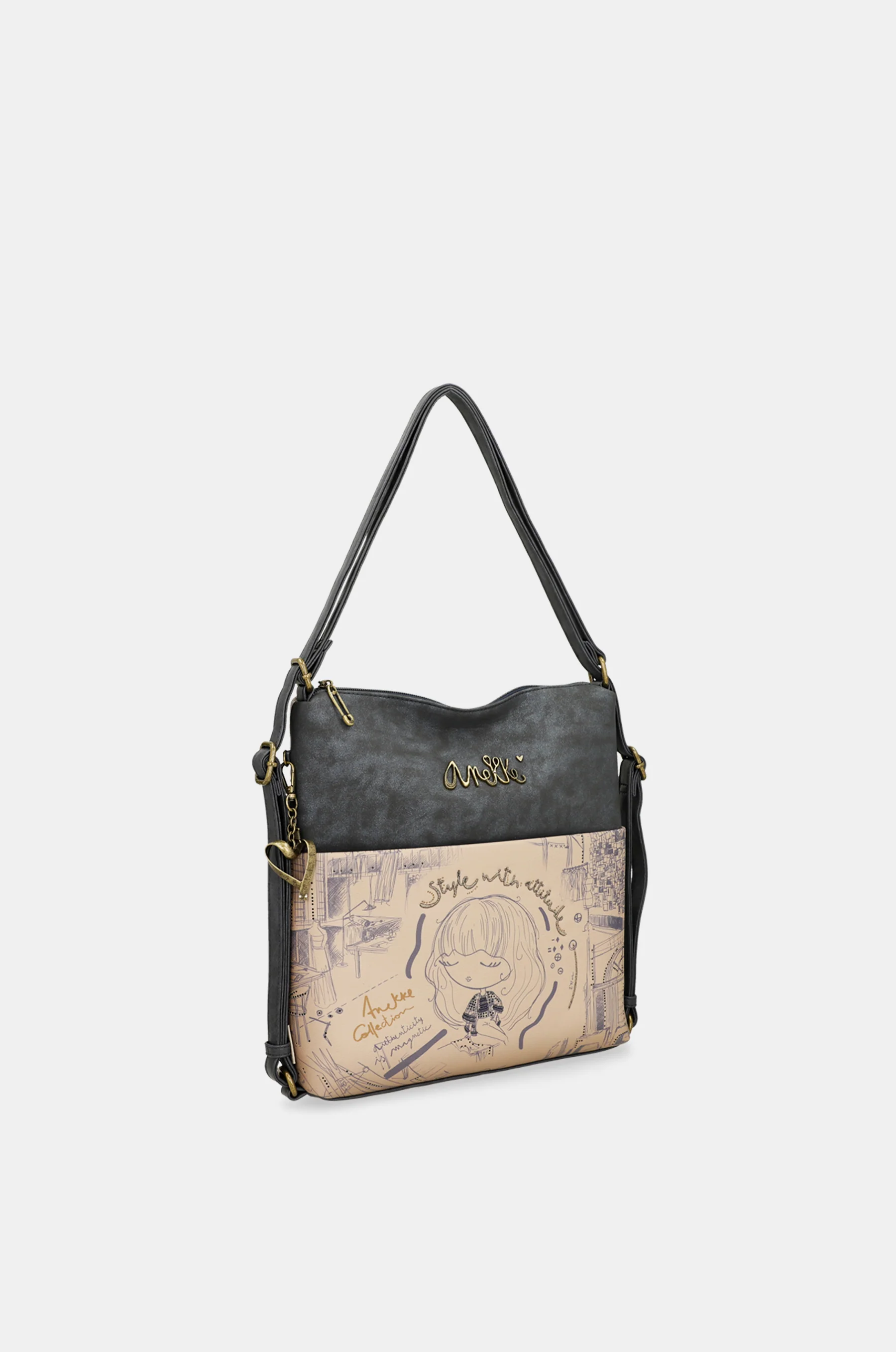 Bolso convertible en mochila Studio - Image 10