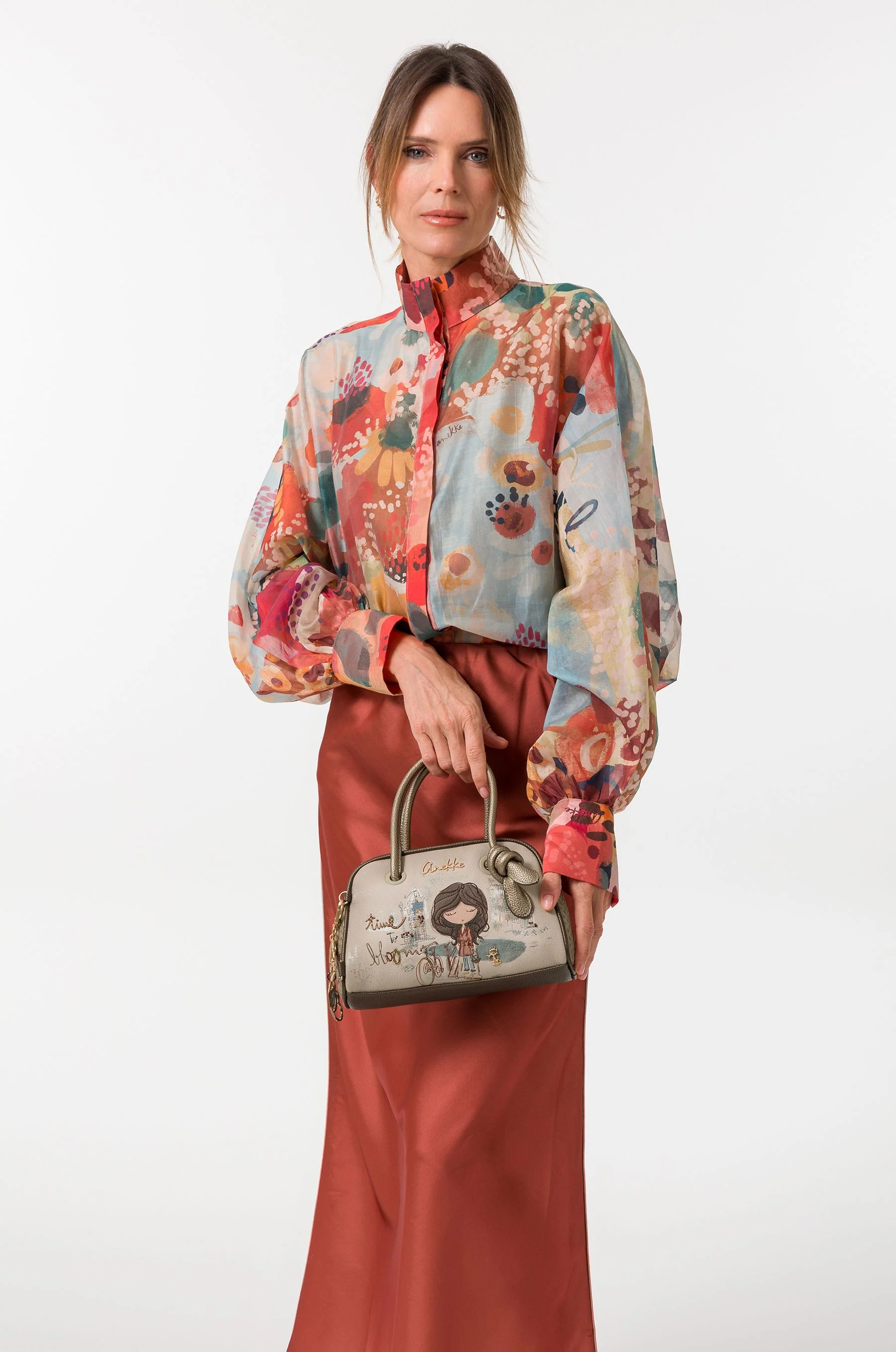 Bolso de asa corta pequeño Tulip - Image 2