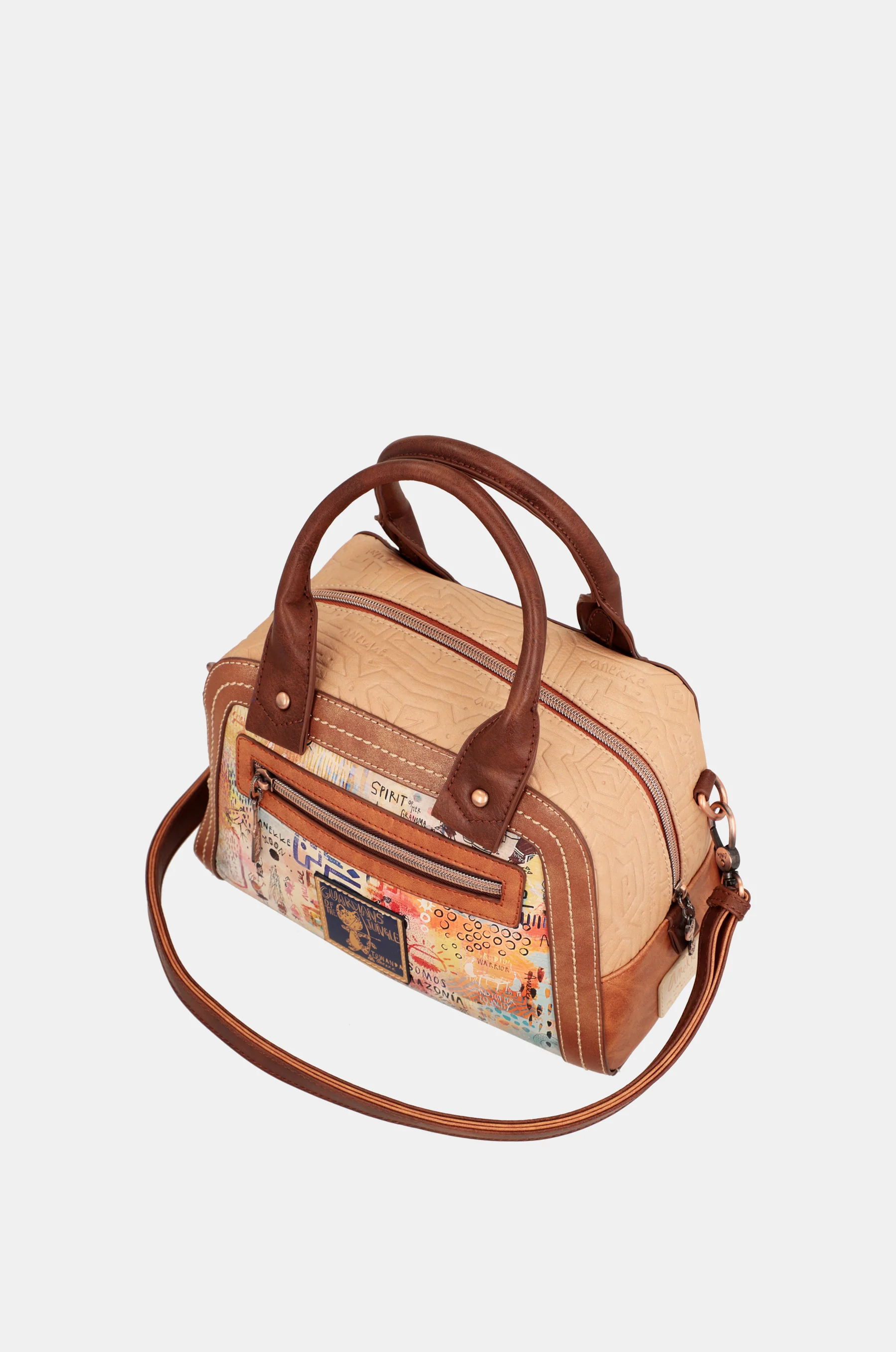 Bolso dos asas con bandolera Menire - Image 6