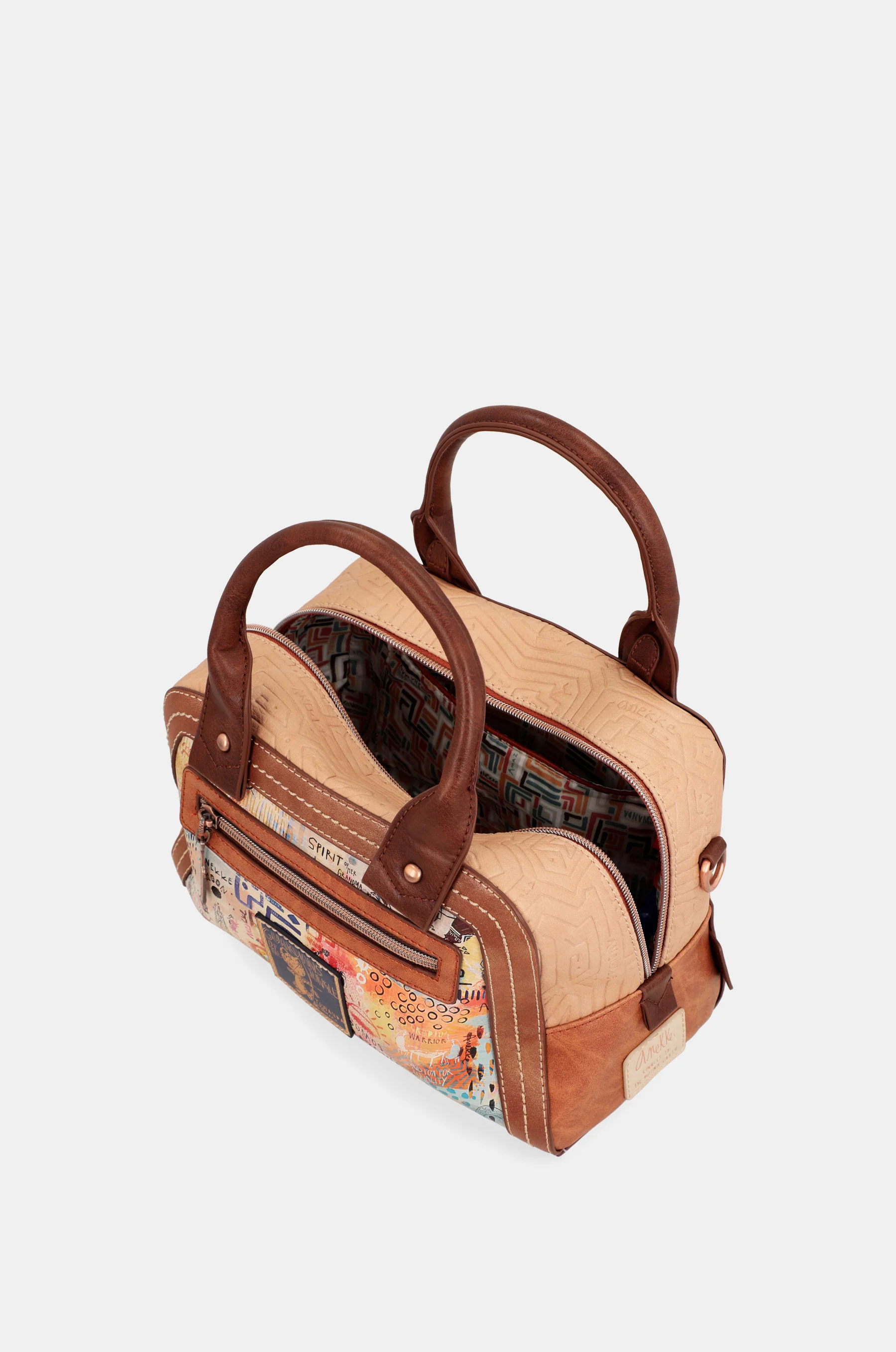 Bolso dos asas con bandolera Menire - Image 7