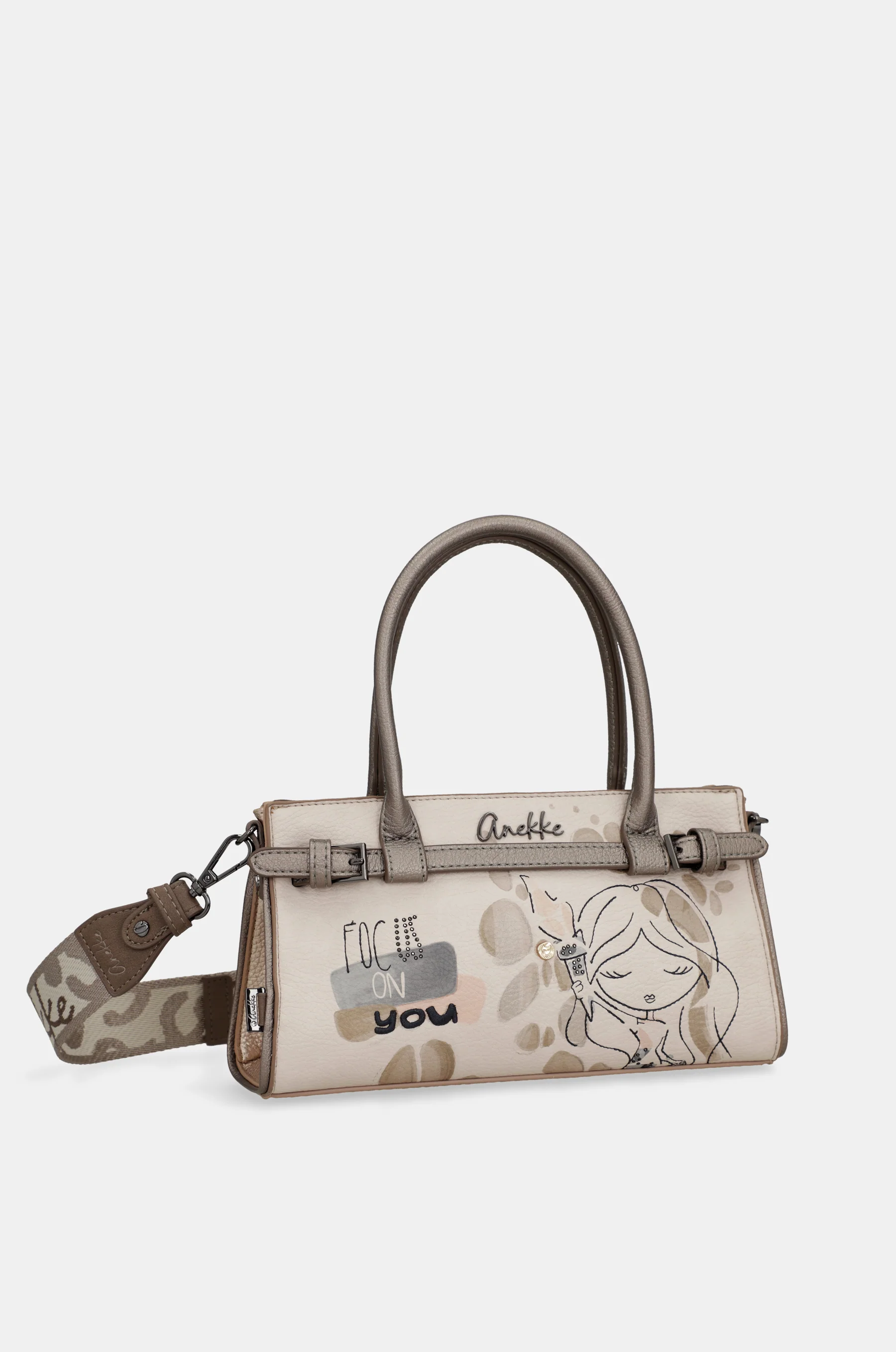 Bolso dos asas y bandolera Olympia - Image 9