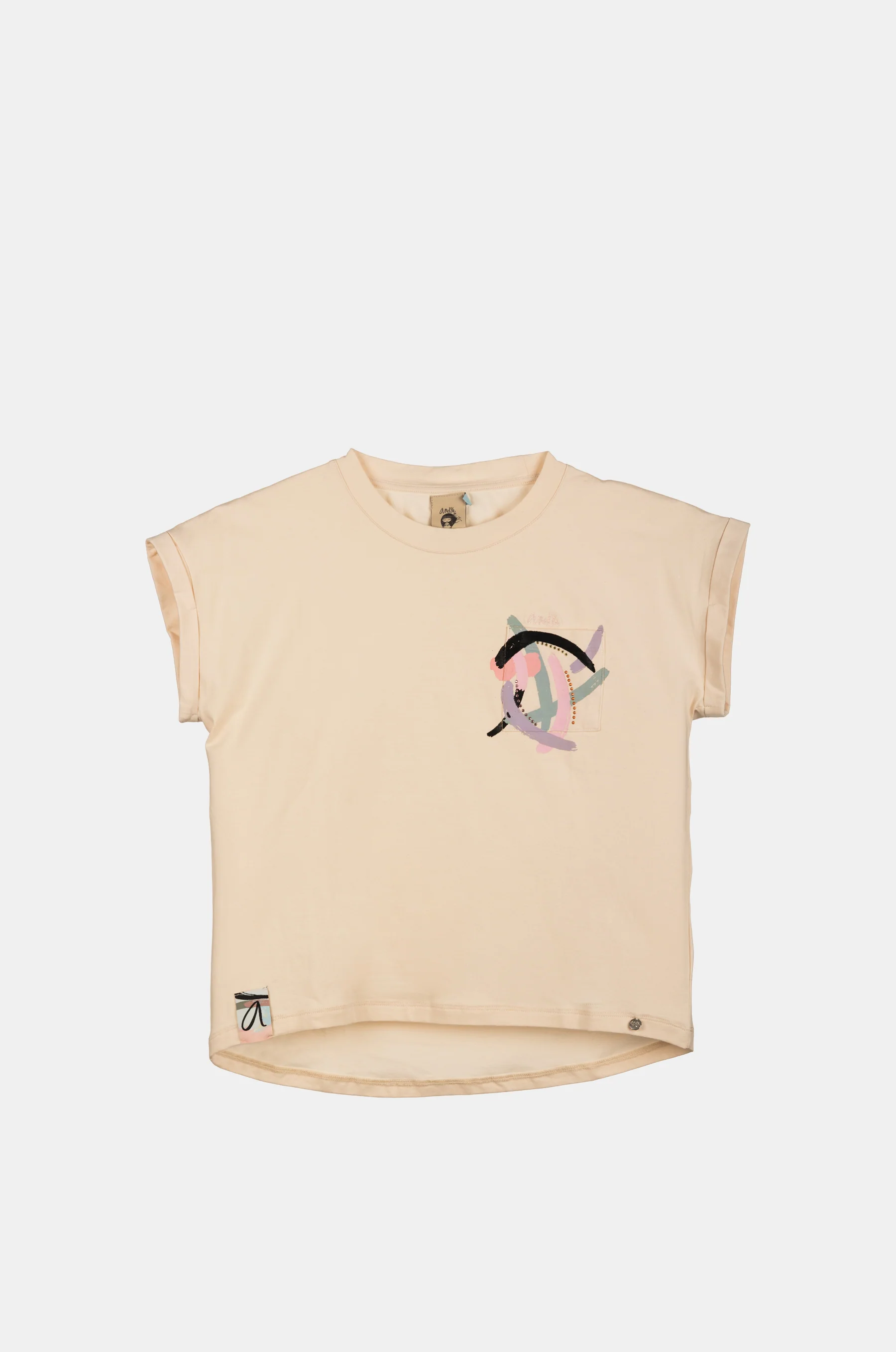Camiseta beige Smart