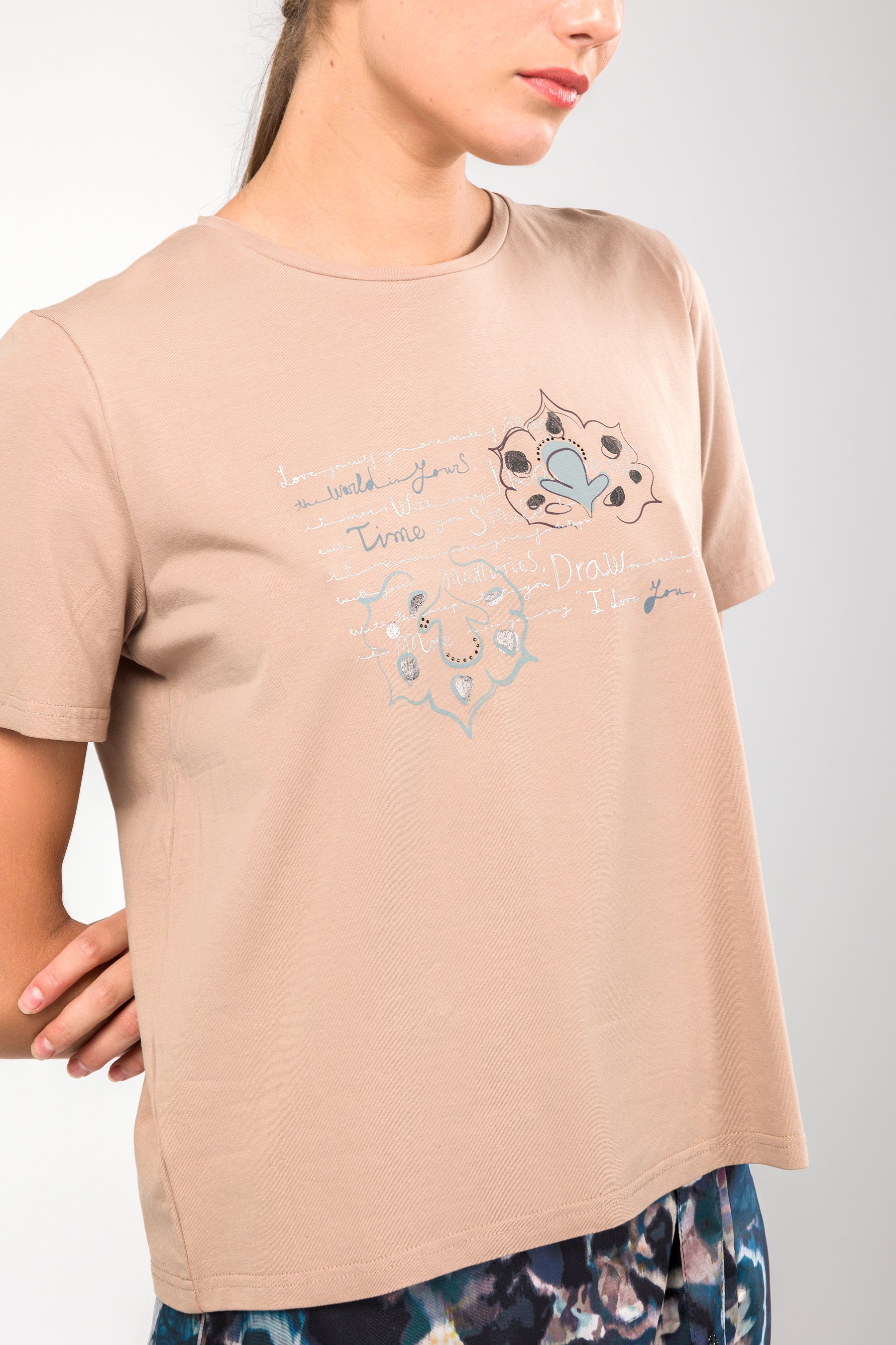 Camiseta manga corta topo