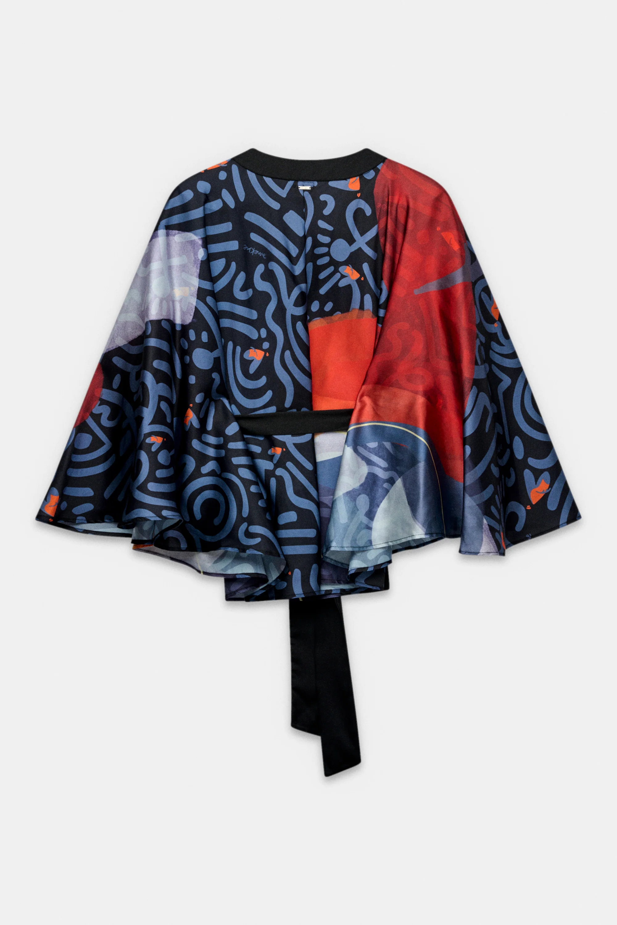 Kimono estampado fluido - Image 3