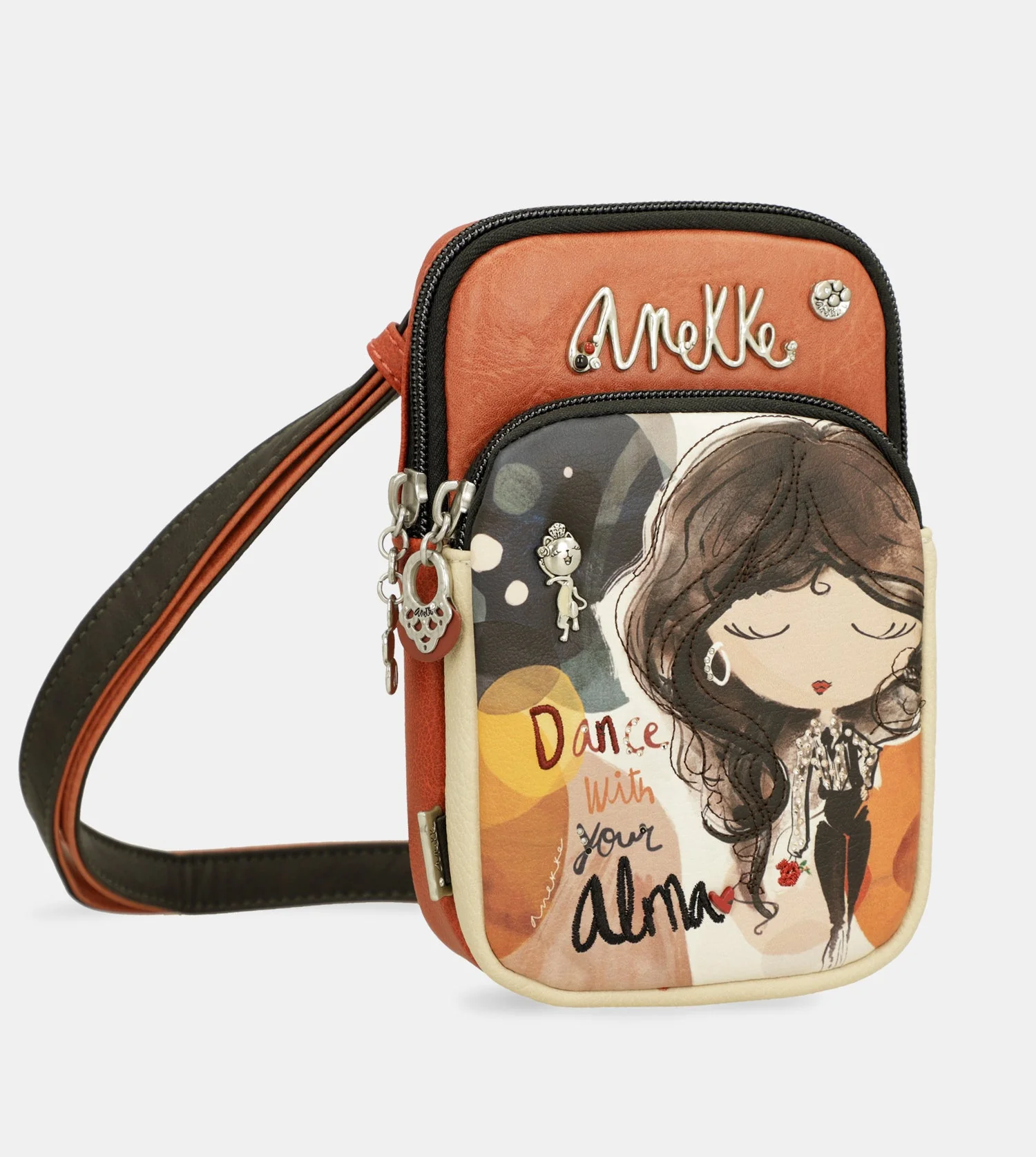 Bandolera Mini con bolsillo Alma - Image 3