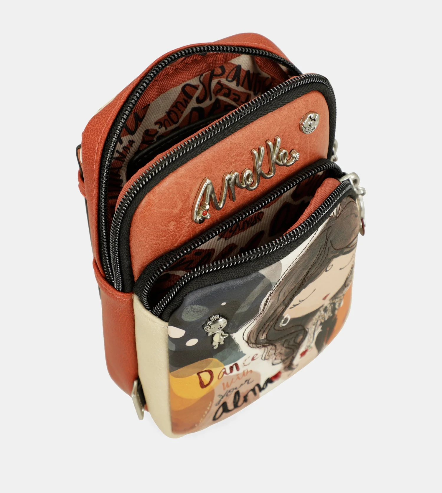 Bandolera Mini con bolsillo Alma - Image 6