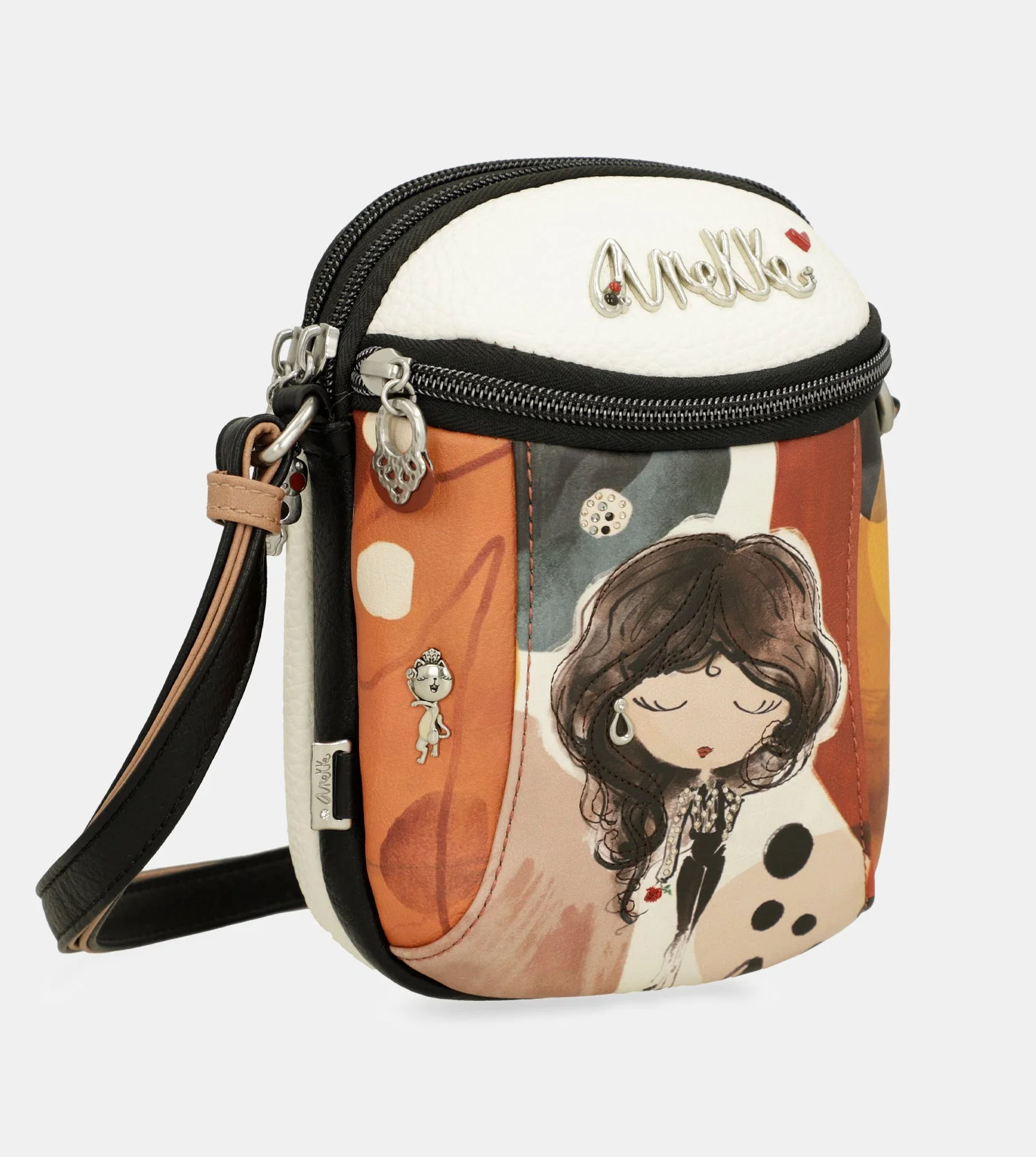 Bandolera Mini ovalada Alma - Image 3
