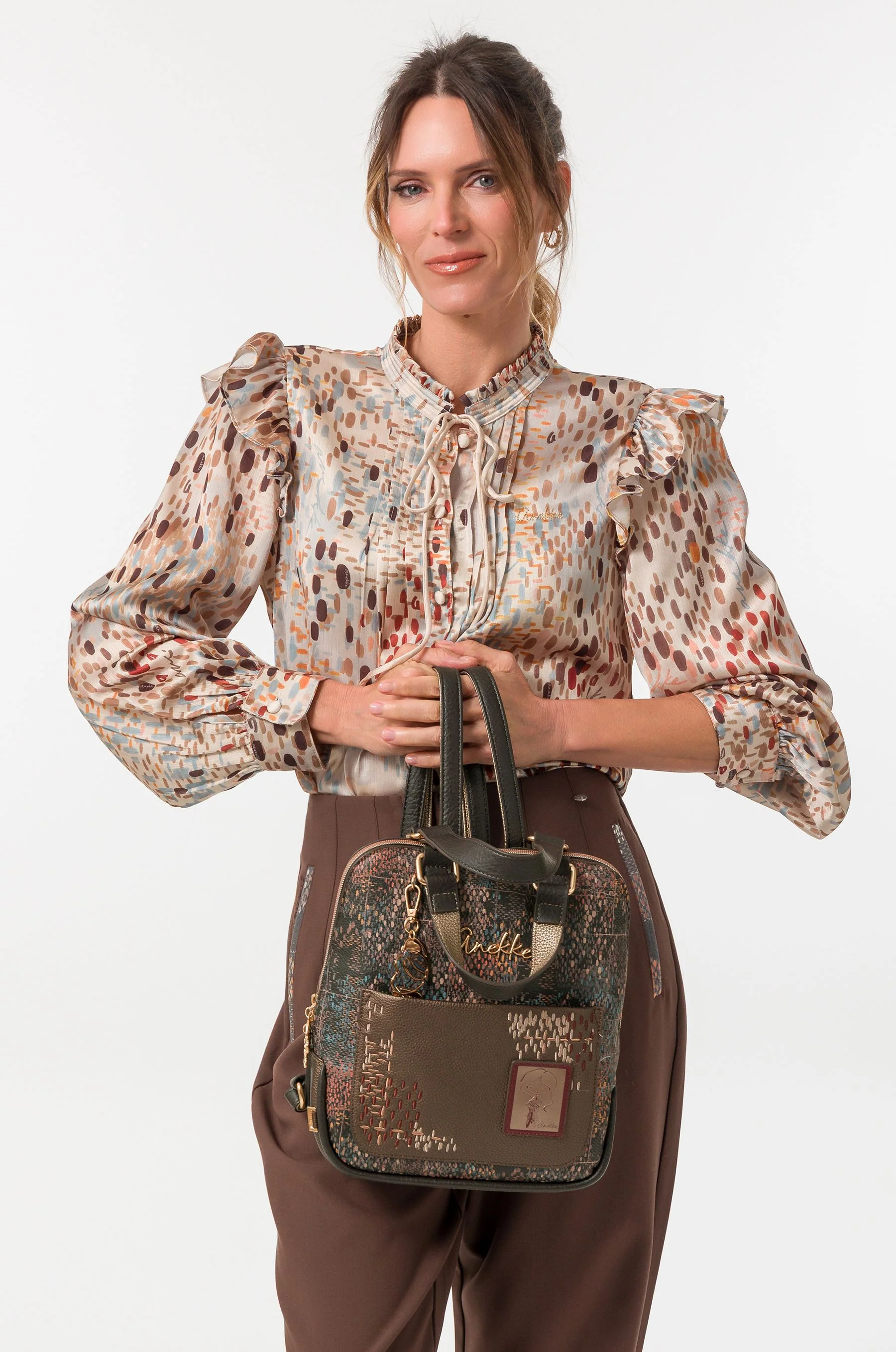Mochila con asa Blossom
