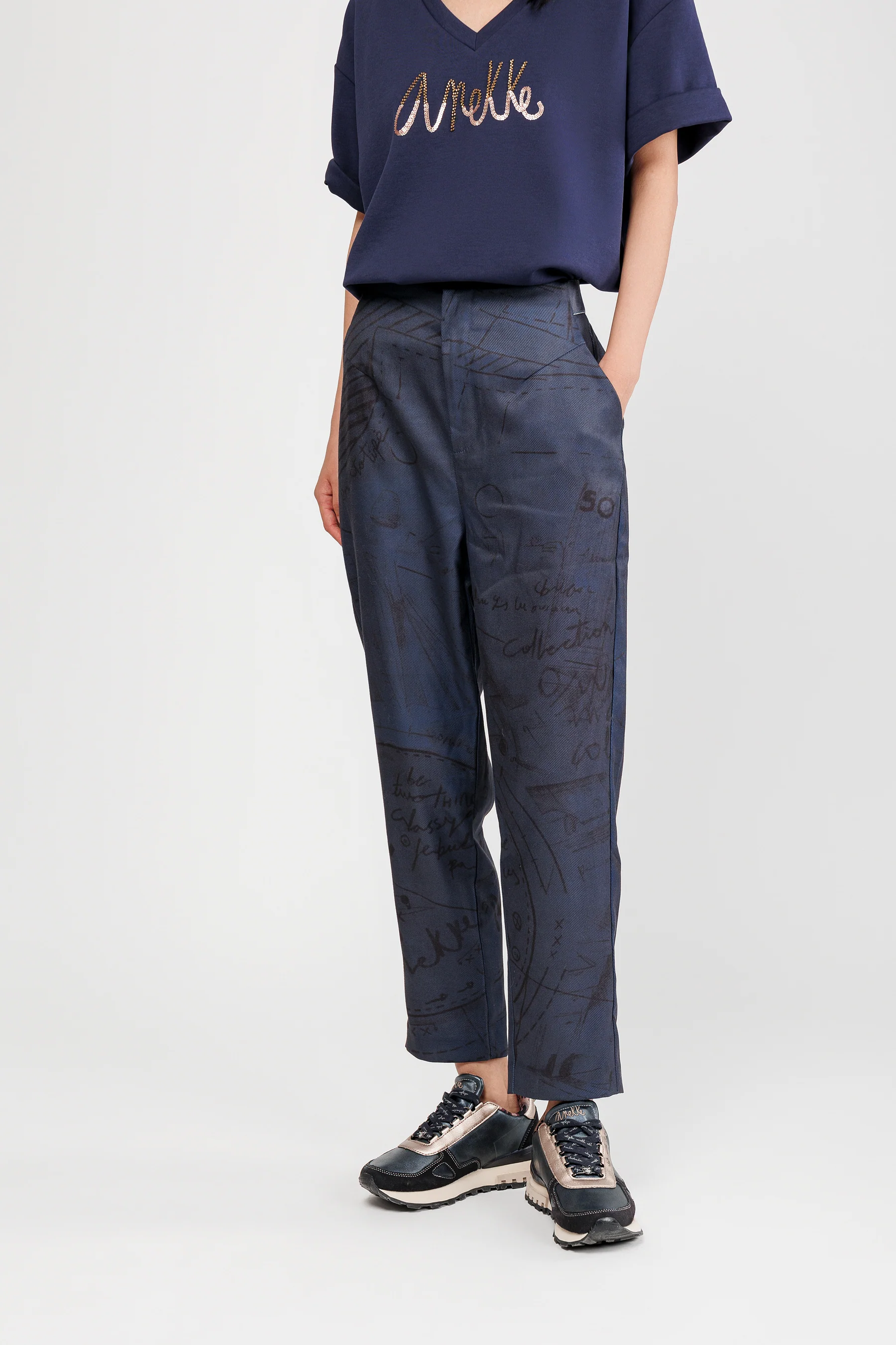 Pantalones azules