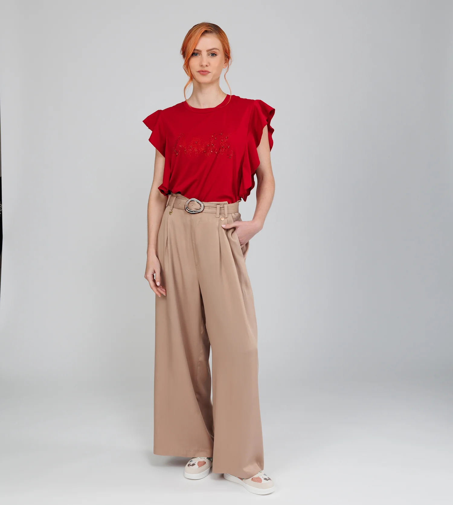 Pantalones taupe - Image 5