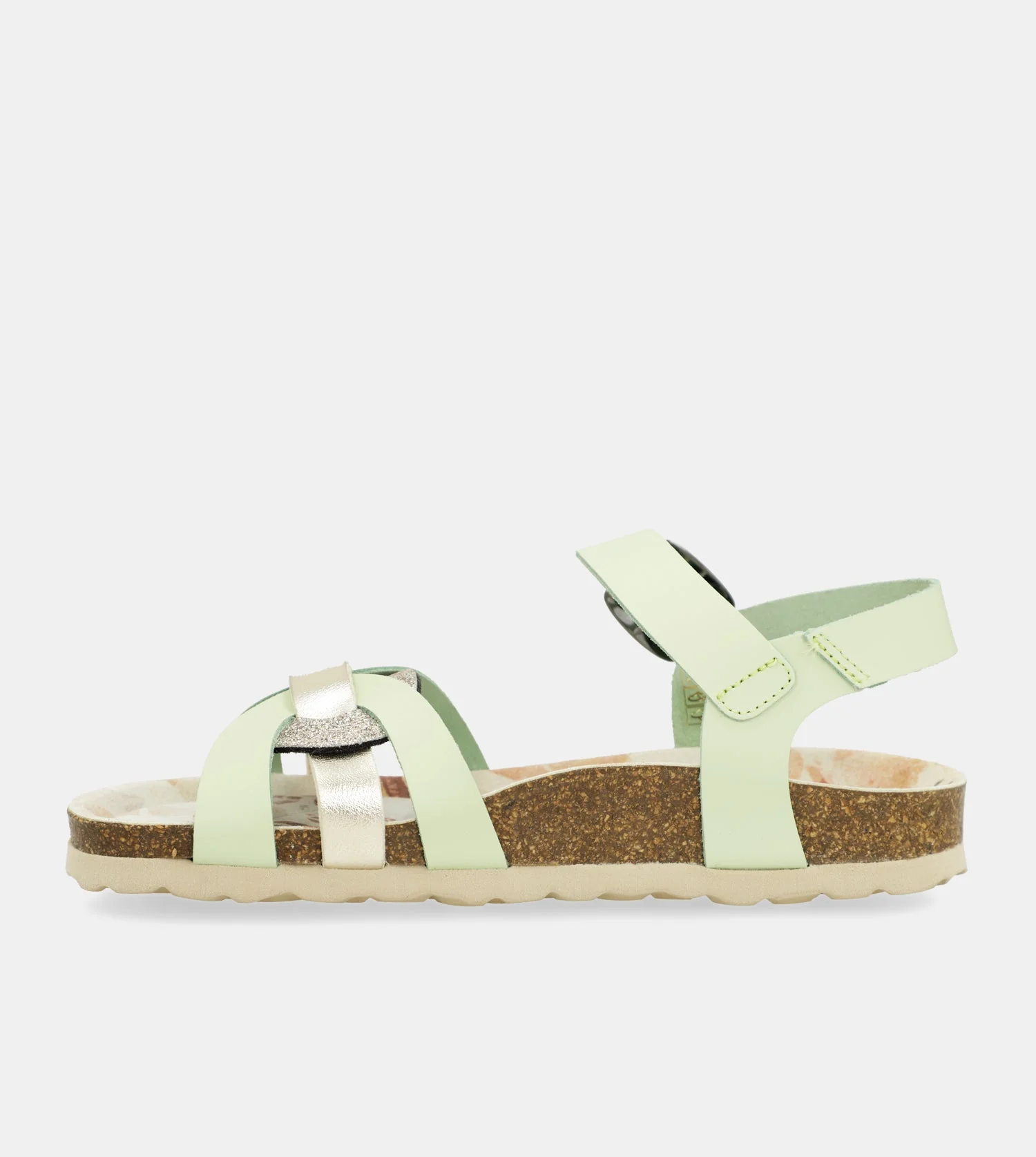Sandalias tiras verde Memories - Image 2